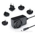 Adaptateur d&#39;alimentation de fiche 12V3A 36W avec ULFCC